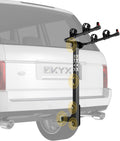 2 Bike Hitch Rack with 2 in. Hitch, 143LBS Capacity Steel Frame, Black E987496