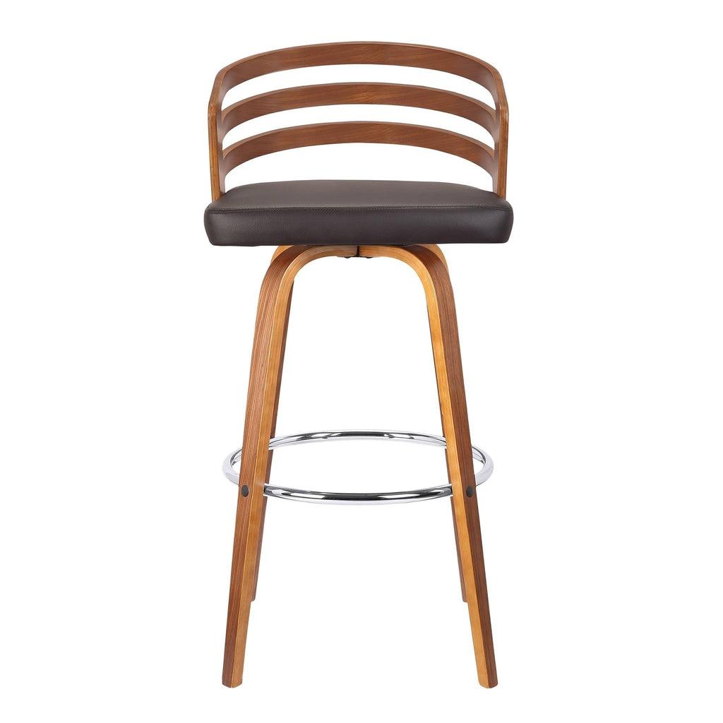Brown Counter Height Swivel Stool M84530