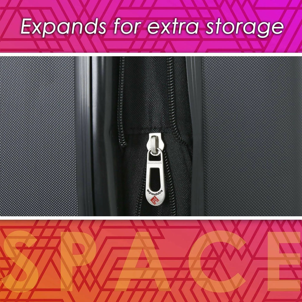 Black Hardside Expandable Spinner C7479