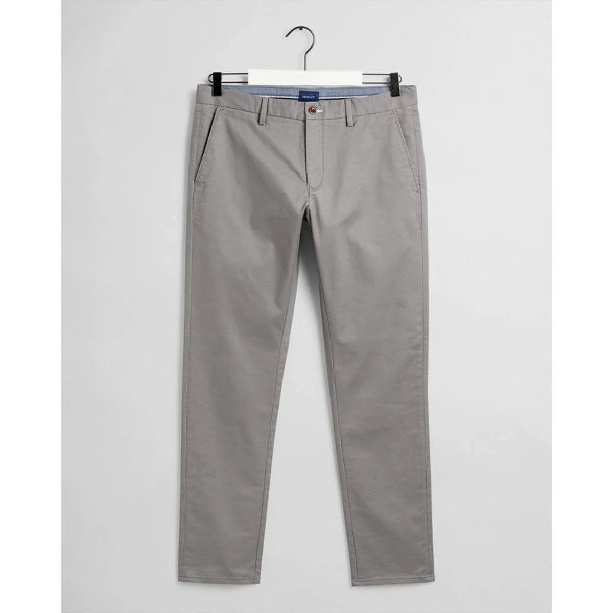 Slim Fit Tech Prep Chinos, Grey Q5584
