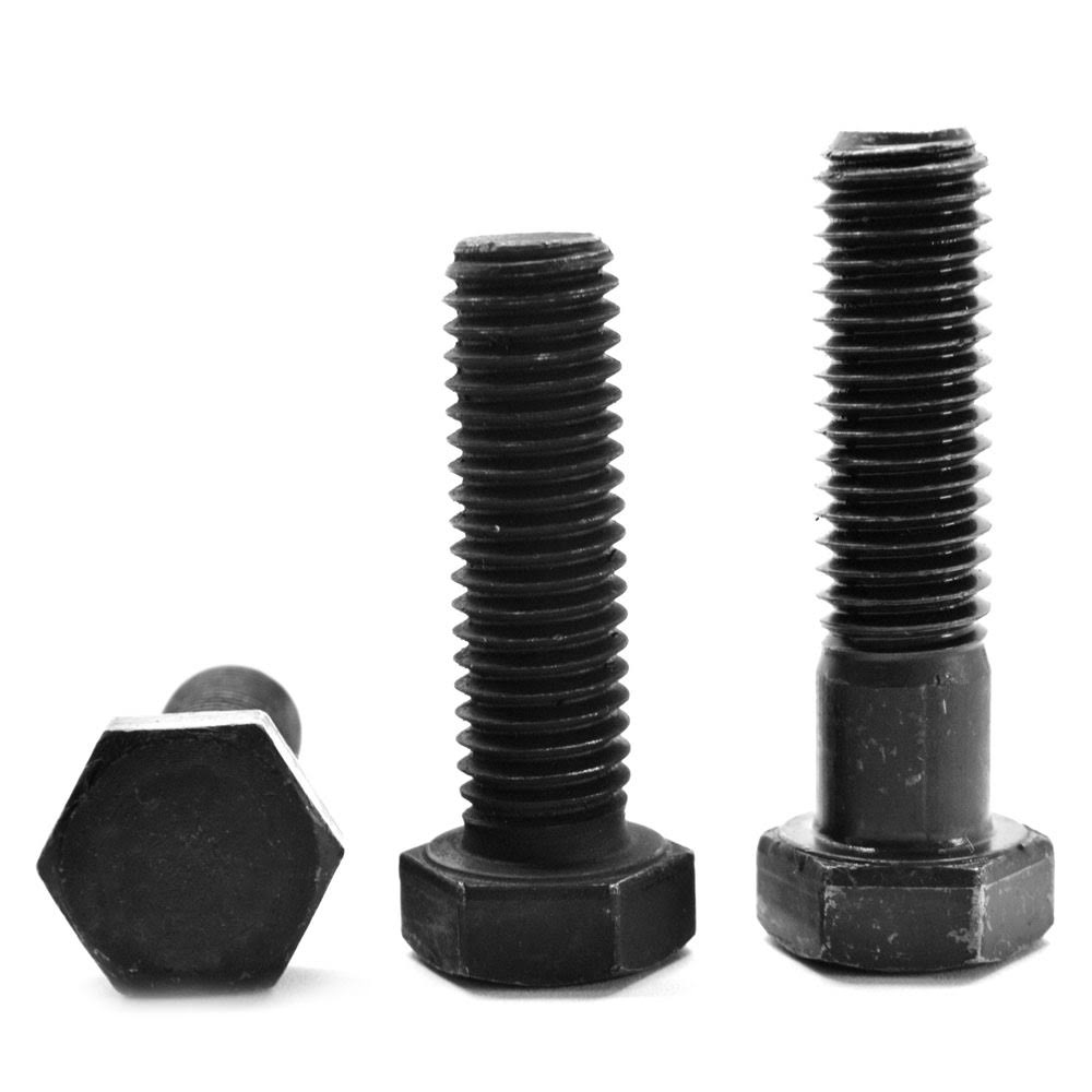 1/4x22-20 x 5/8x22 Coarse Thread Grade 8 Hex Cap Screw Alloy Steel Black Oxide W2502