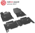 Black TPE All Weather Custom Fit Floor Liner Full Set Car Mats T7133