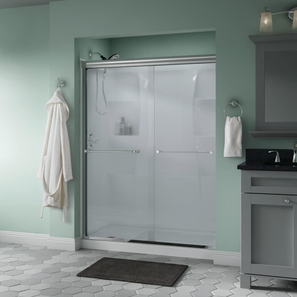 Semi-Frameless Sliding Shower Door 60in.x70in S51455