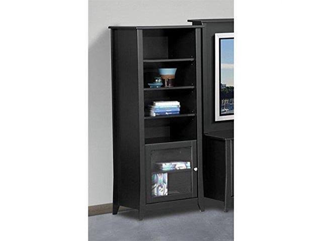 Tuxedo Black Curio Cabinet O90726