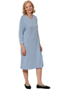 Blue Adaptive Nightgown 1XL D92507