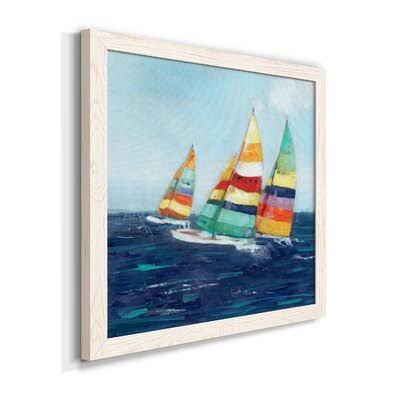Framed Canvas 34.5x22 White Frame W3494