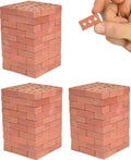 Mini Red Bricks, 1:6 Scale (160 Pack) Pack of 2 Z178915