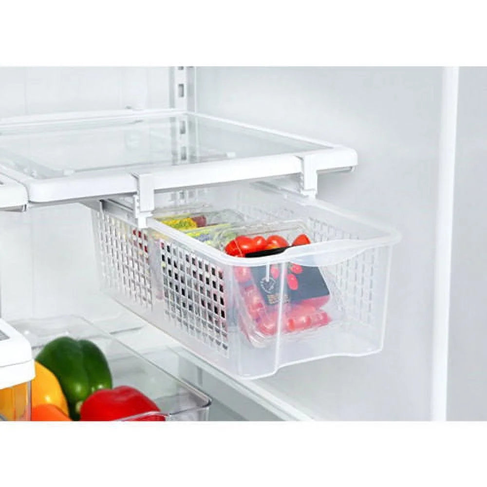 Refrigerator Pull Out Bin Food Storage Organizer Containers H324