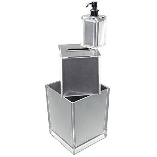 Rainbow Silver Bathroom Accessory Set T6761