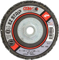 4-1/2x22x5/8-11x22 EZ Strip BK Wheel, Sil Carbide Coarse D41845