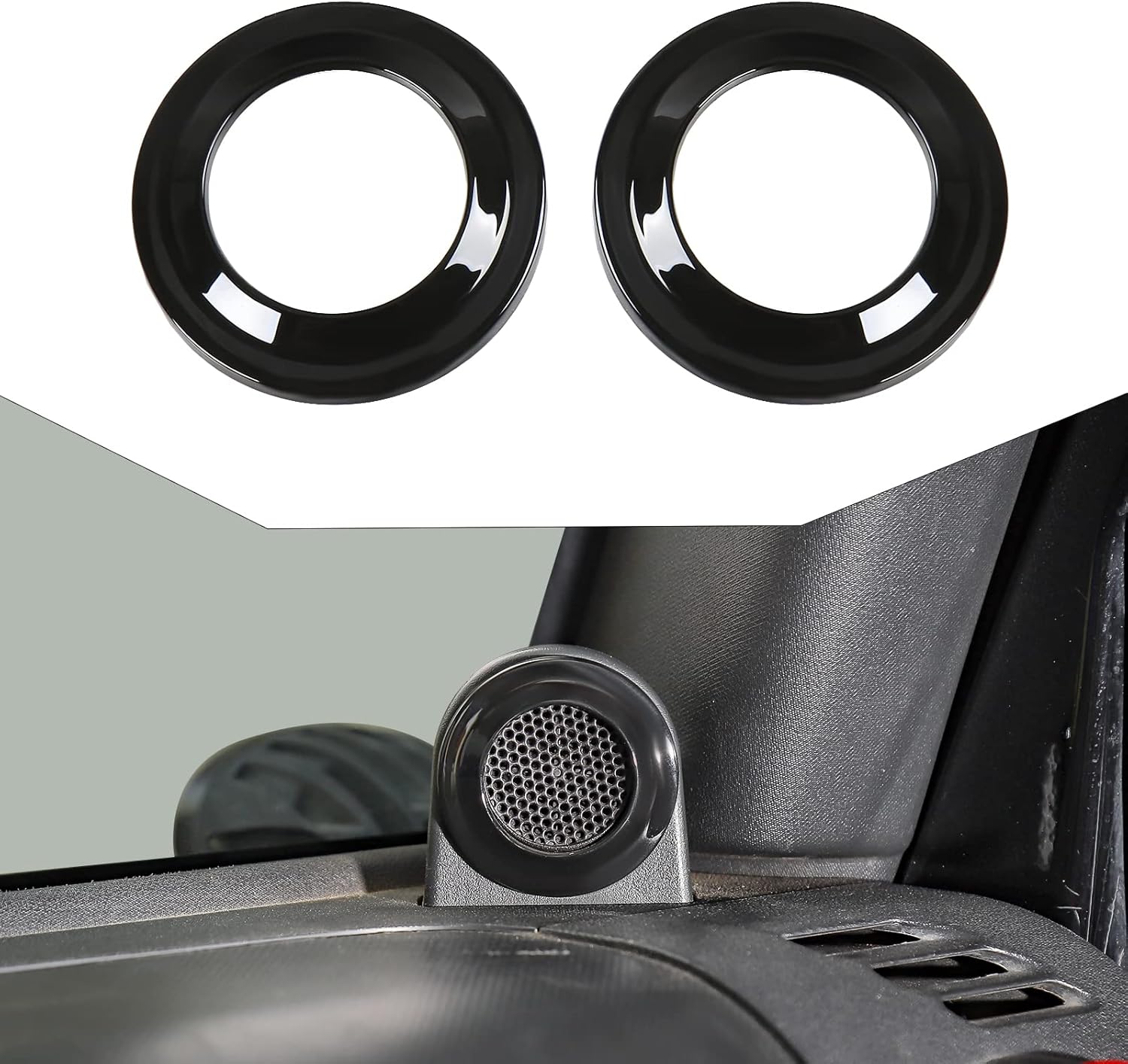 Orange Car Interior Accessories Trim Stickers M36738