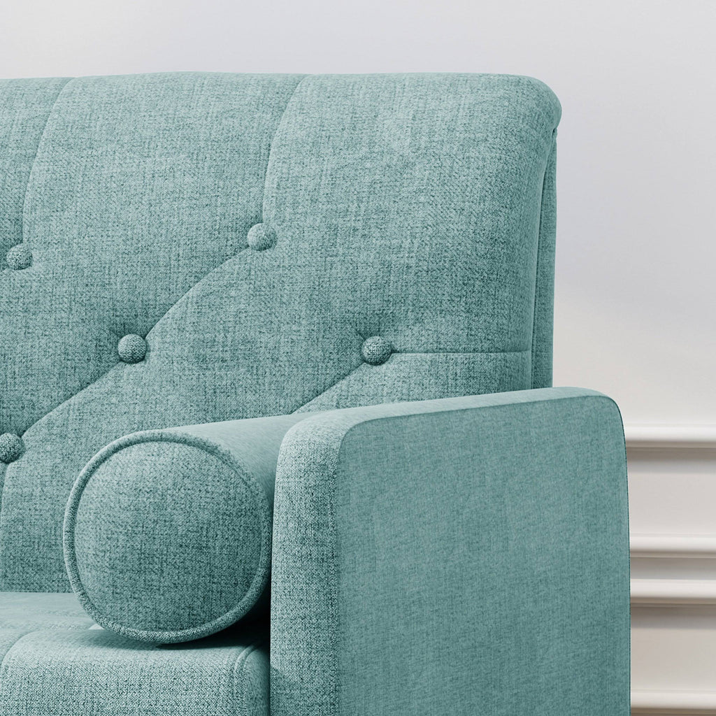 Light Gray Fabric Club Chair Q954