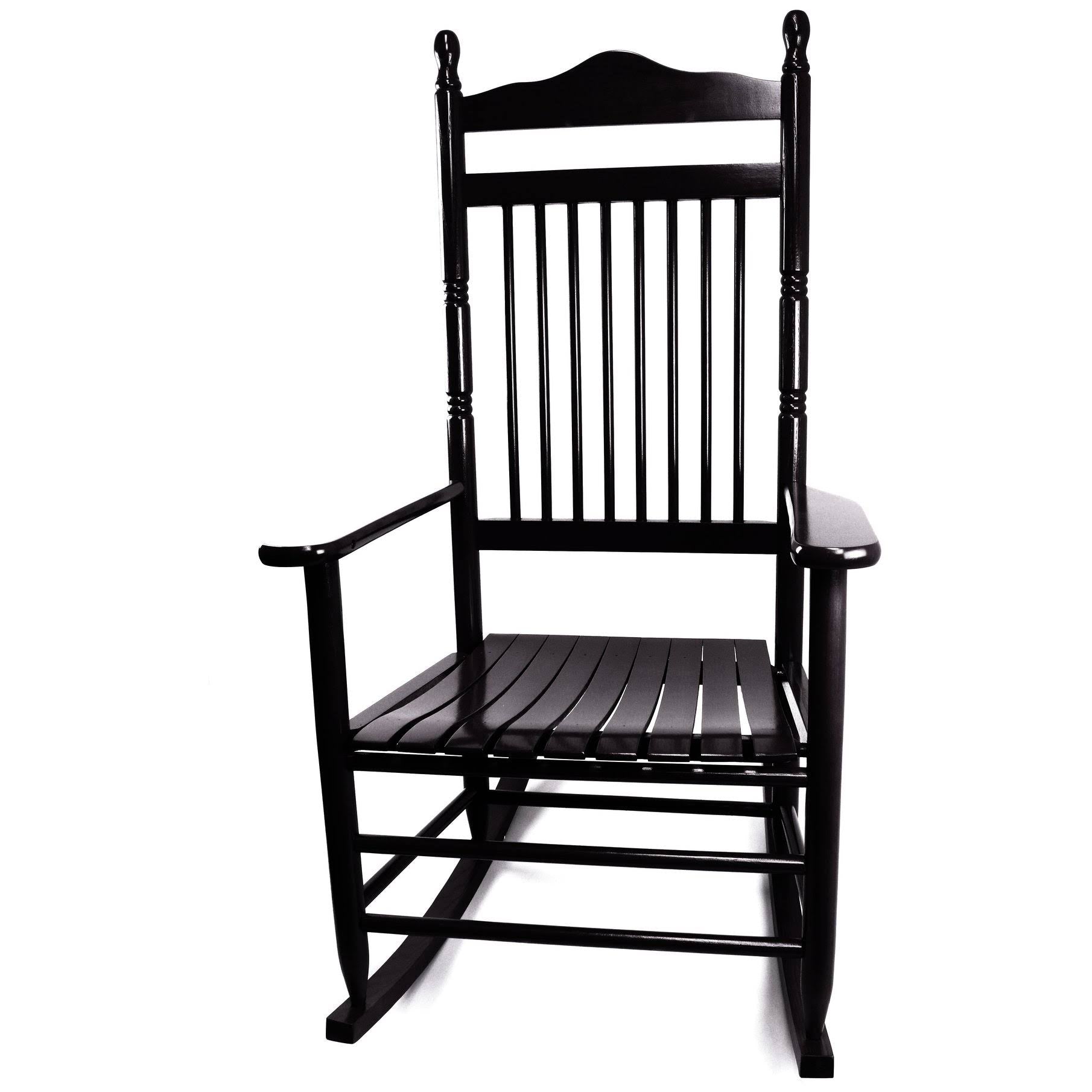 Black Spindle Rocking Chair Z453