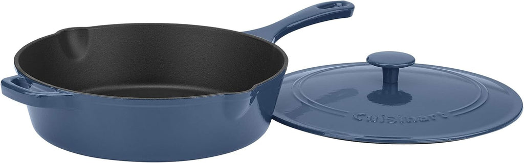 Enameled Cast Iron 12-Inch Chicken Fryer with Cover Y135