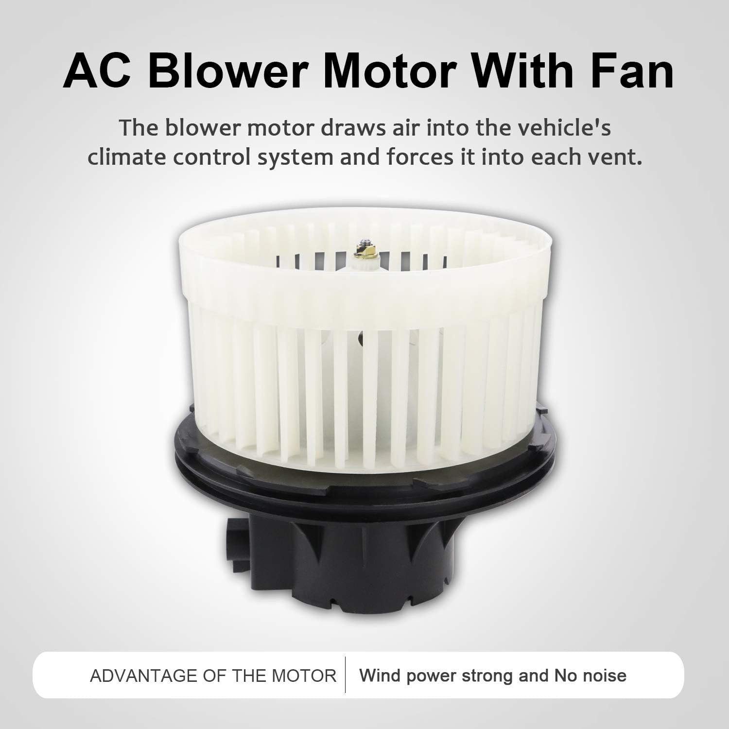 Heater Blower Motor Fan Replaces 52400424 Pack of 2 I4268