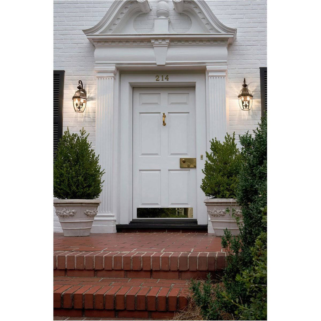 Black Outdoor Wall Lantern Y3299