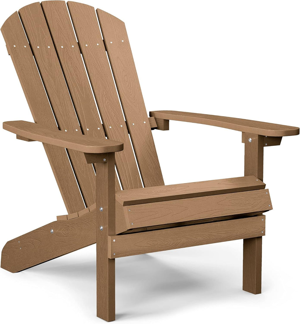 Black Plastic Adirondack Chair C84376