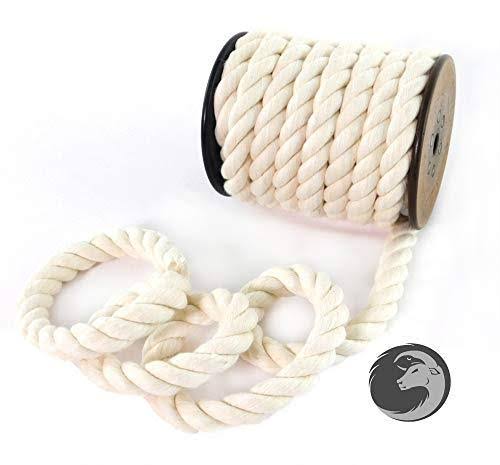 100% Cotton Twisted Rope White 1/2 in x 320 ft N7236