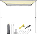 Grey Car Side Awning with LED Light F1179