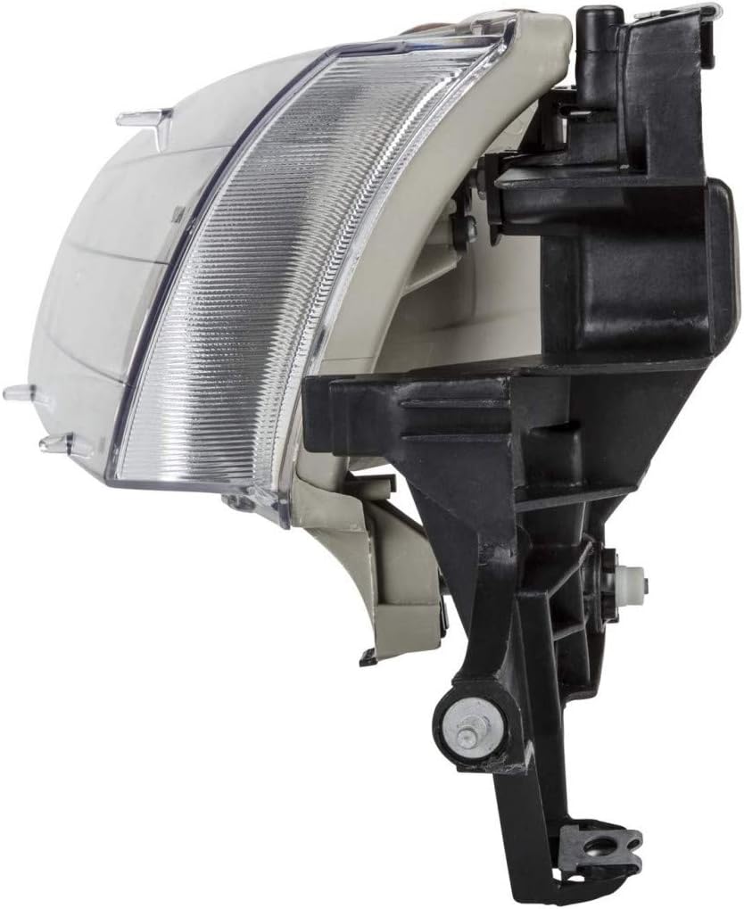 Headlight Assembly for Toyota Corolla 1998 1999 2000 Driver Side with Bulbs Pack of 2 B9668