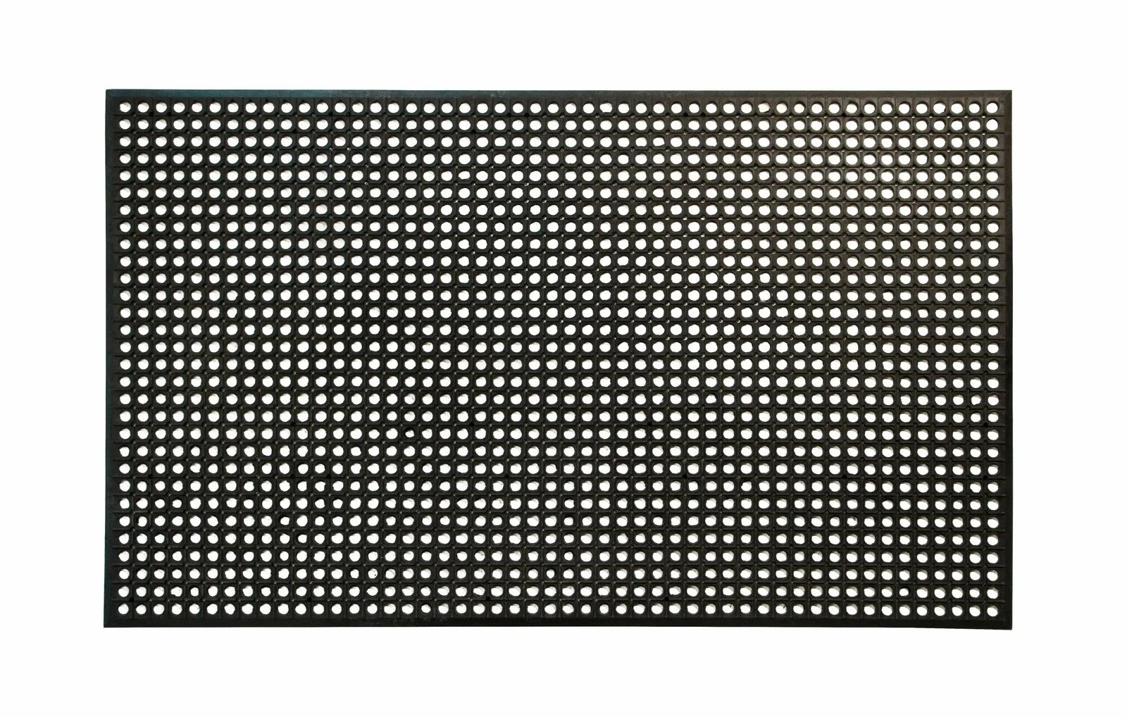 Black Rubber Drainage Floor Mat 36" x 60" K232