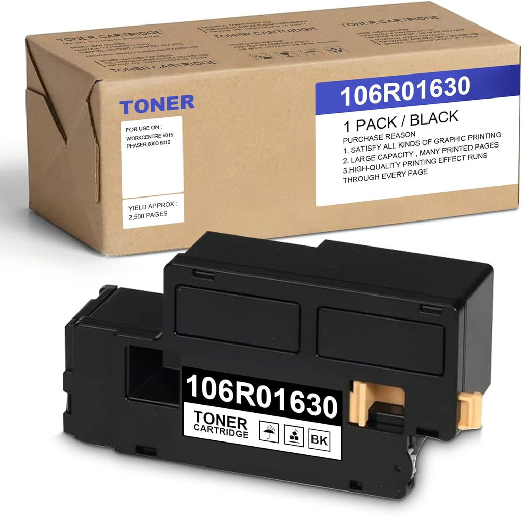 Black Compatible Toner Cartridge for Xerox WorkCentre 6015 Phaser 6000 6010 Printer J513355
