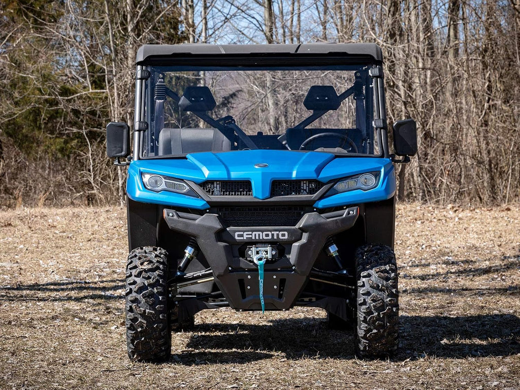 Heavy Duty Full Windshield, 1/4 Thick Scratch Resistant Polycarbonate I67688