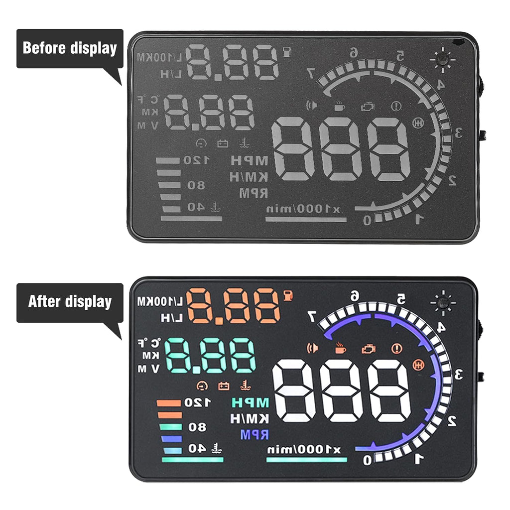 5.5 inches Multi Color Car HUD Head up Display O690859