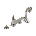 Stainless Roman Tub Trim with Hand Shower I233707