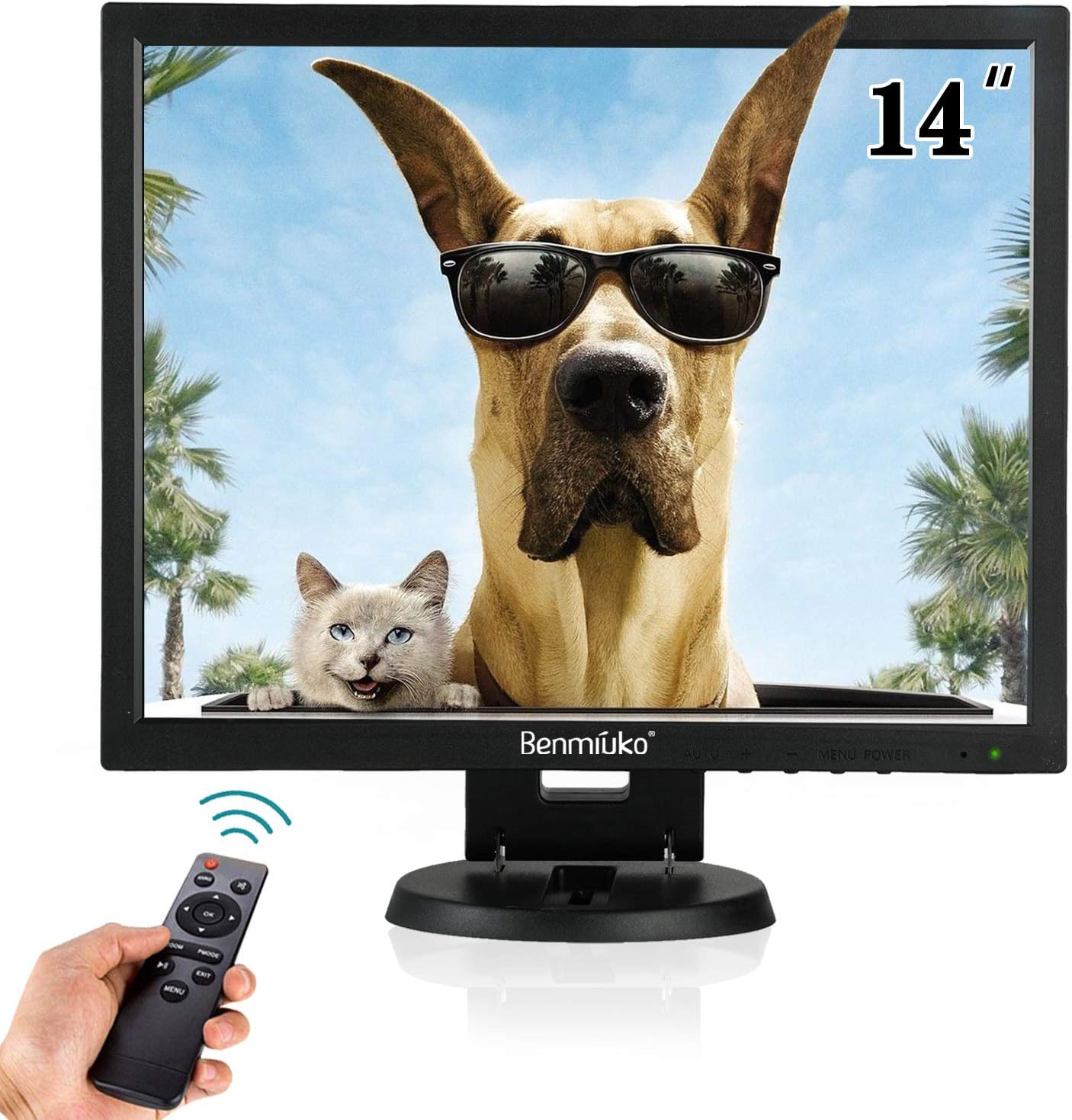 1024x768 HD CCTV Monitor with Built-in Speaker Q26638
