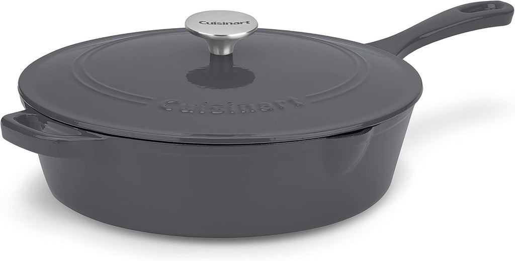 Enameled Cast Iron 12-Inch Chicken Fryer with Cover Y135