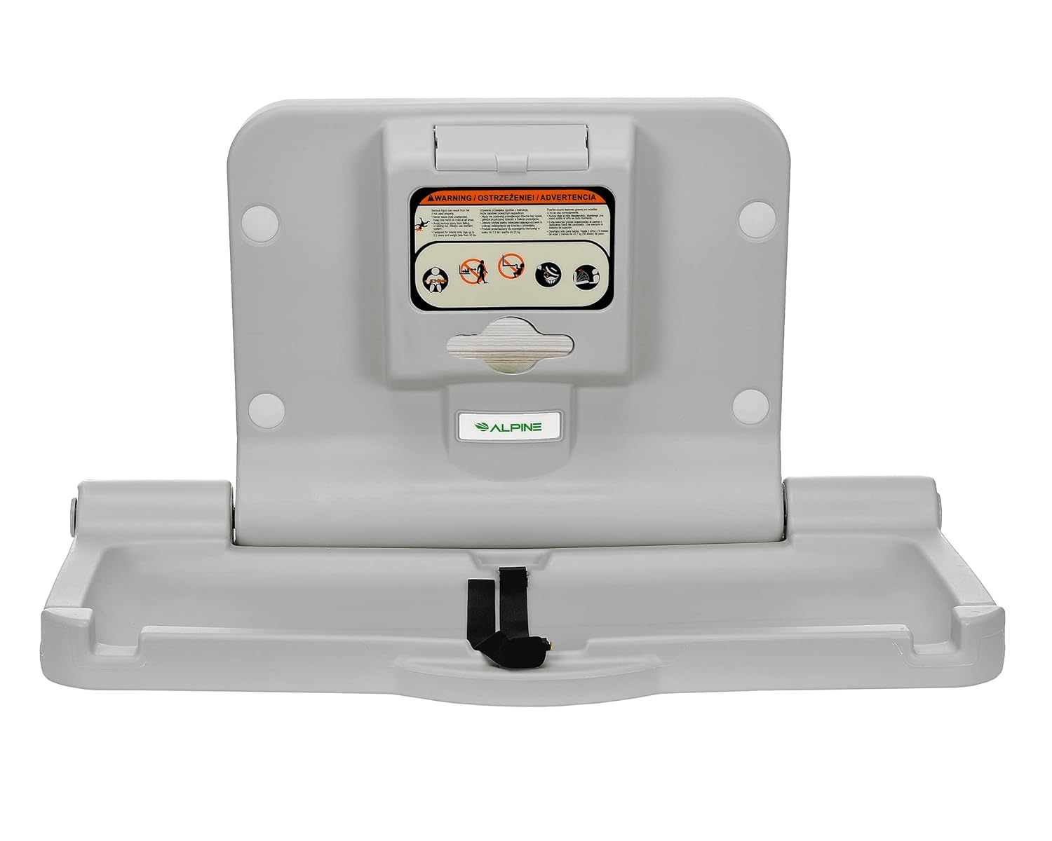 Wall Mounted Baby Changing Station with Safety Strap P145