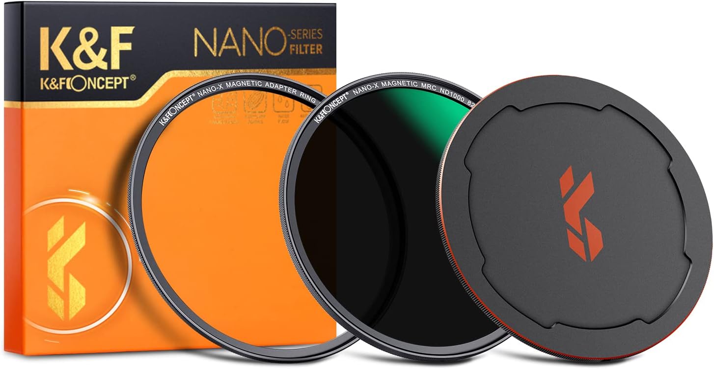 55mm ND1000 Lens Filter 10-Stop Neutral Density Filter Pack of 2 R267