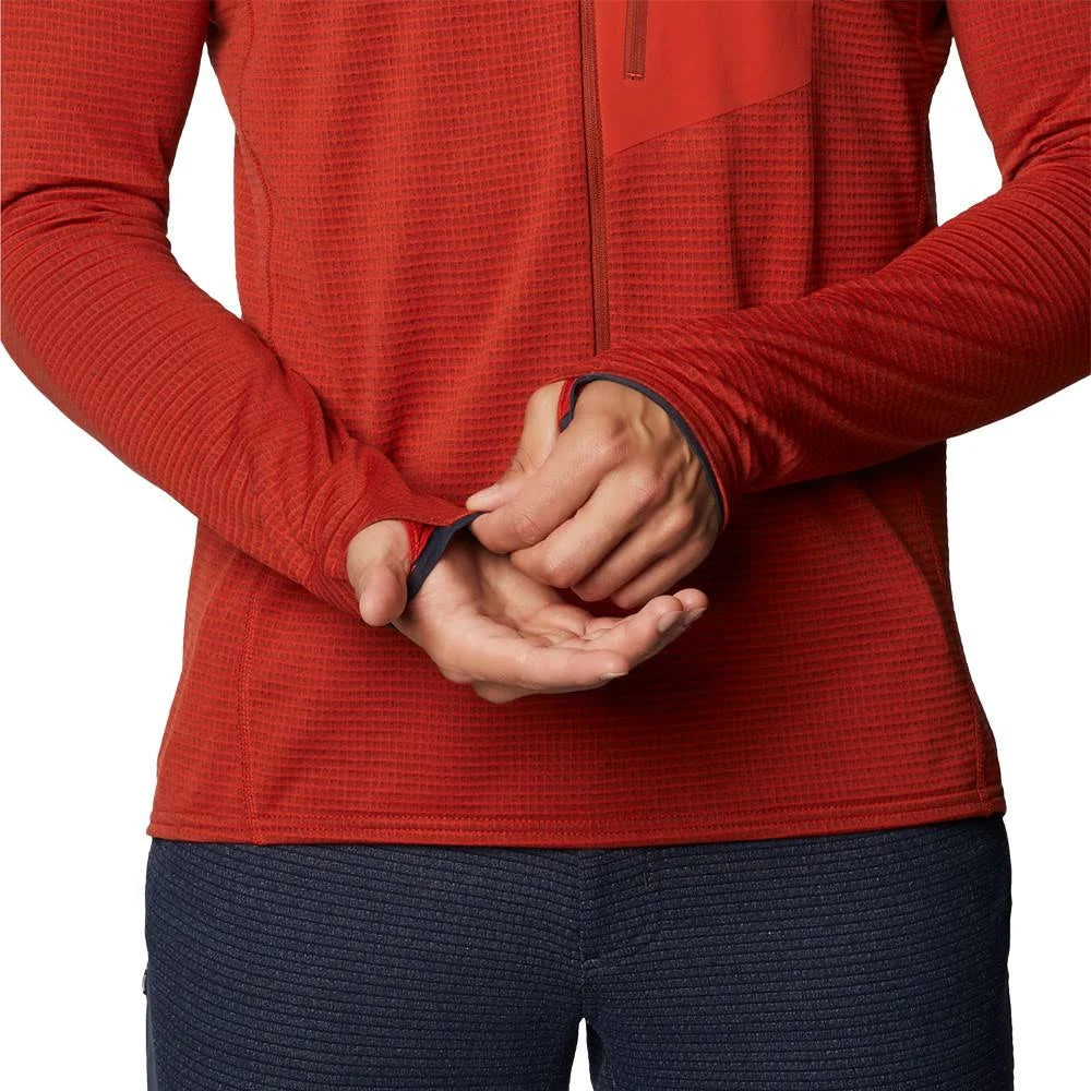 Desert Red 3/4 Zip N4304