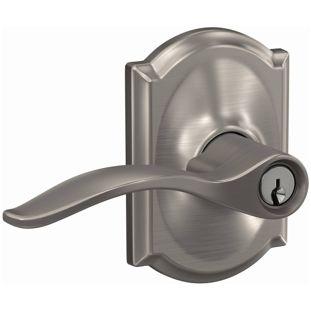 Matte Black Door Lever Set Z3452