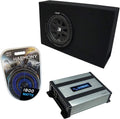 Comp C10 Ported 10 Sub Box Enclosure & Harmony HA-A400.1 Amp X218
