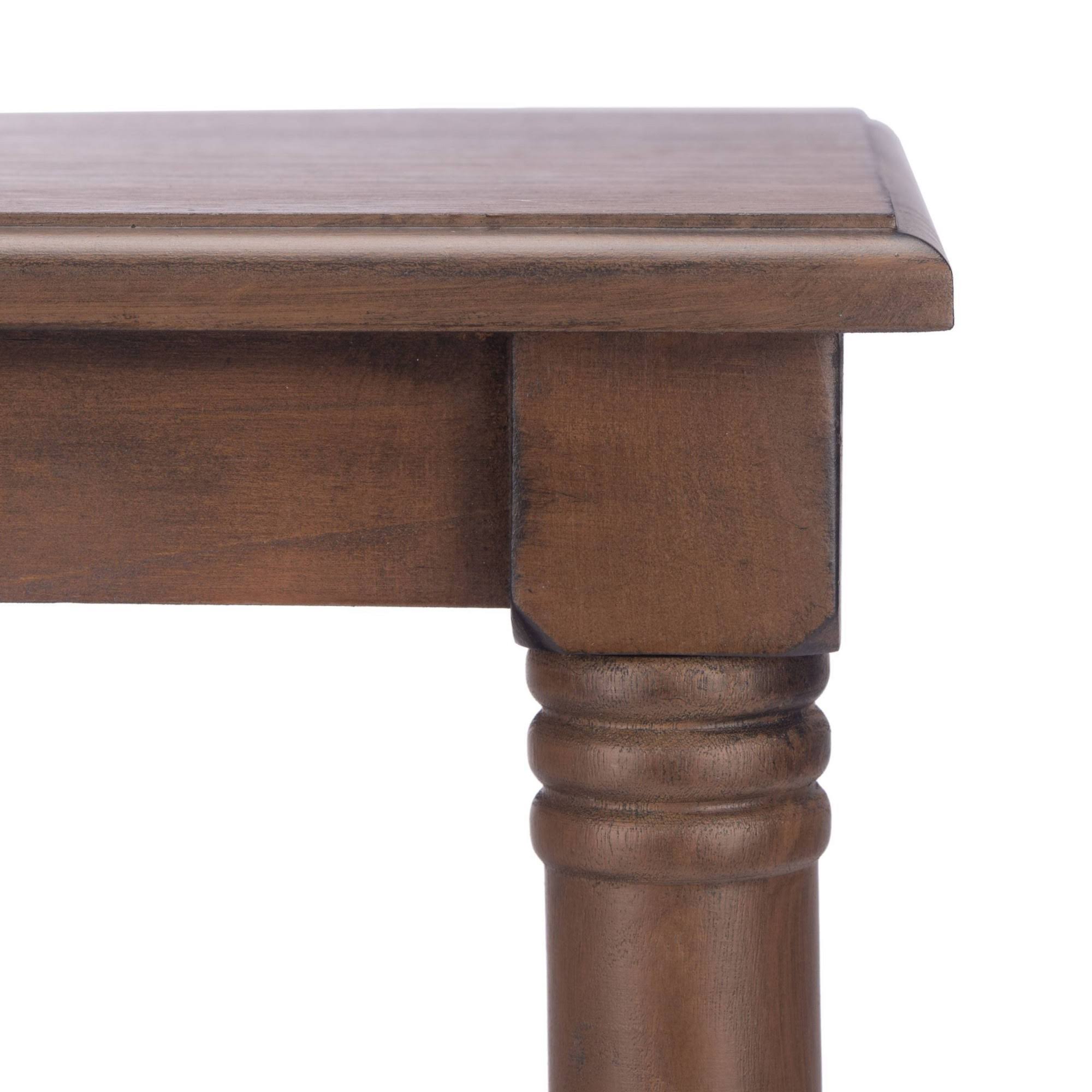 Brown 3 Shelf Accent Table Z9649