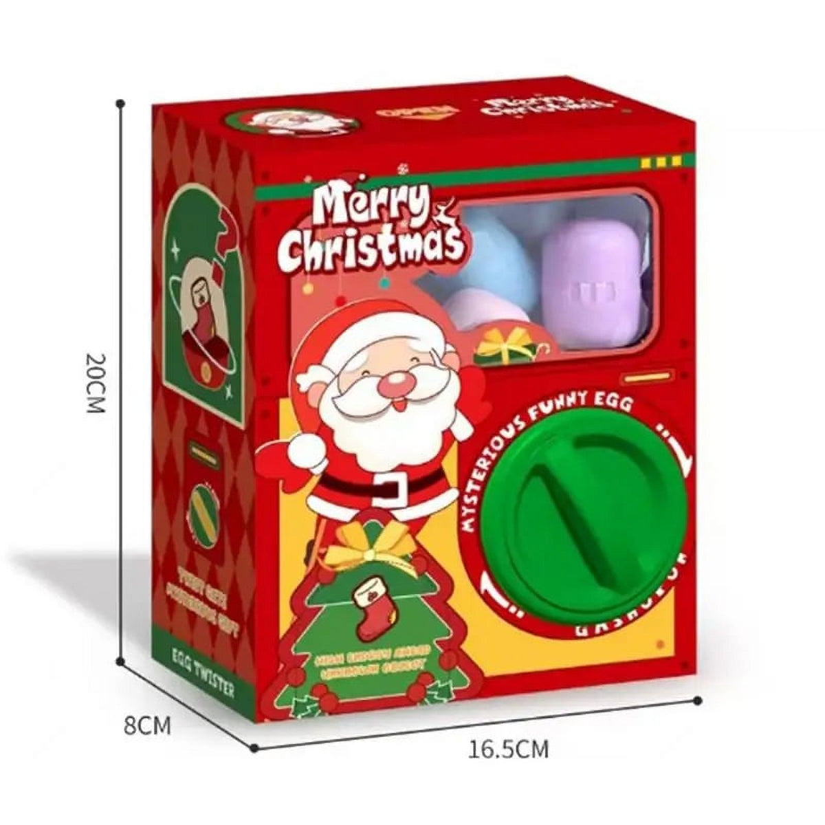 Christmas Blind Box Egg Twisting Machine Toy W718451