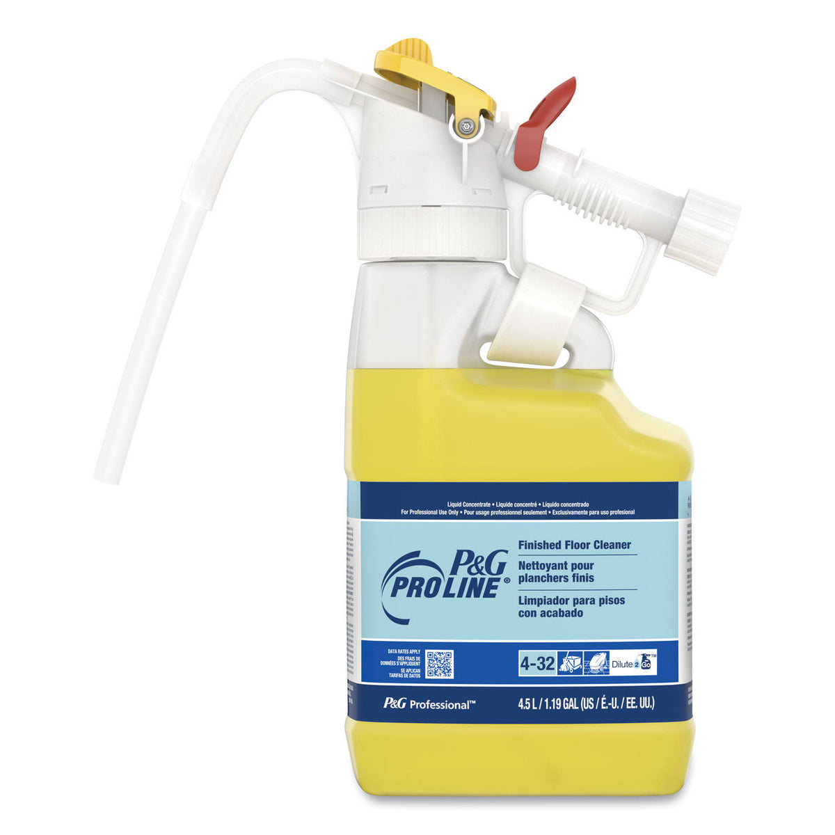 Fresh Scent Floor Cleaner, 4.5 L Jug K96555