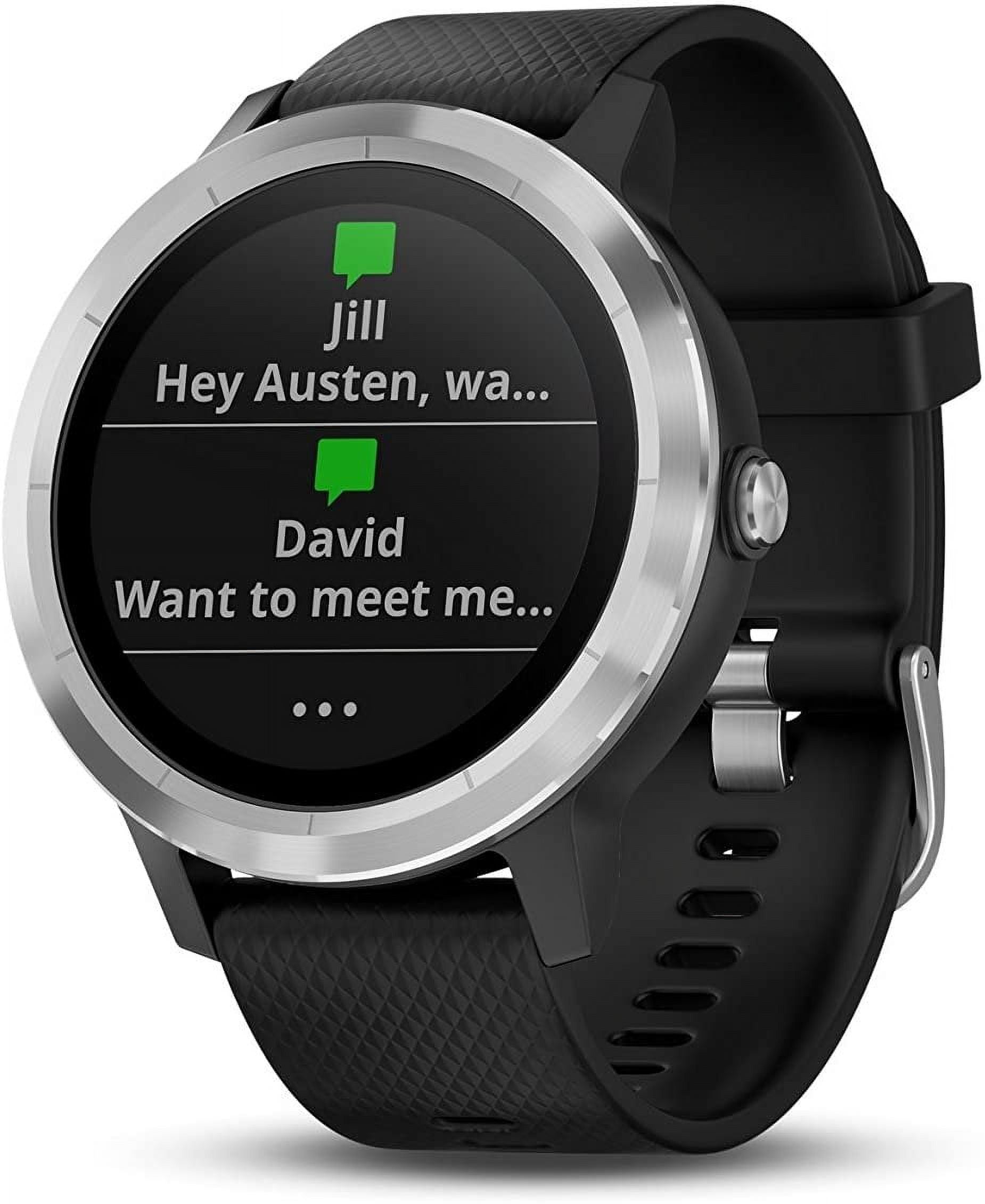 Black Smartwatch Fitness Tracker Watch U5506