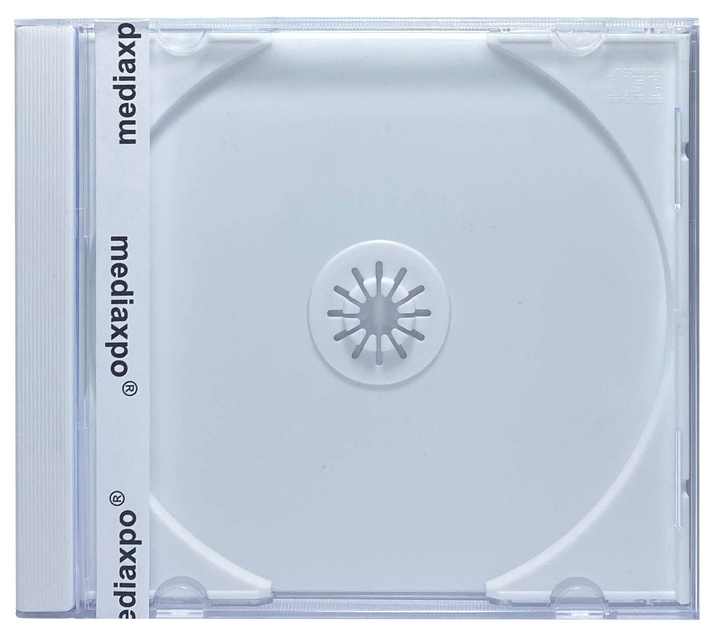 200 Standard White CD Jewel Case K61534