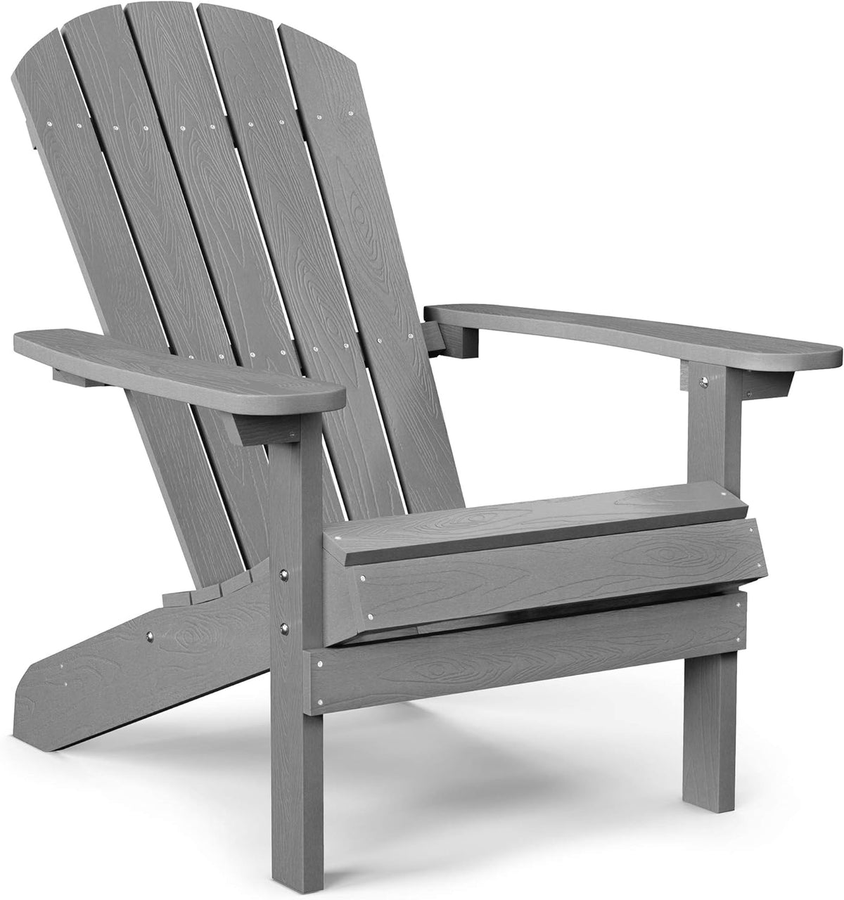Black Plastic Adirondack Chair C84376