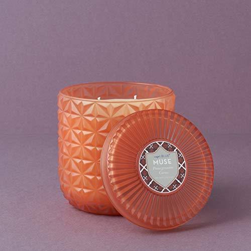 Pomegranate Citrus Jumbo Faceted Jar Candle, 30 oz V220275
