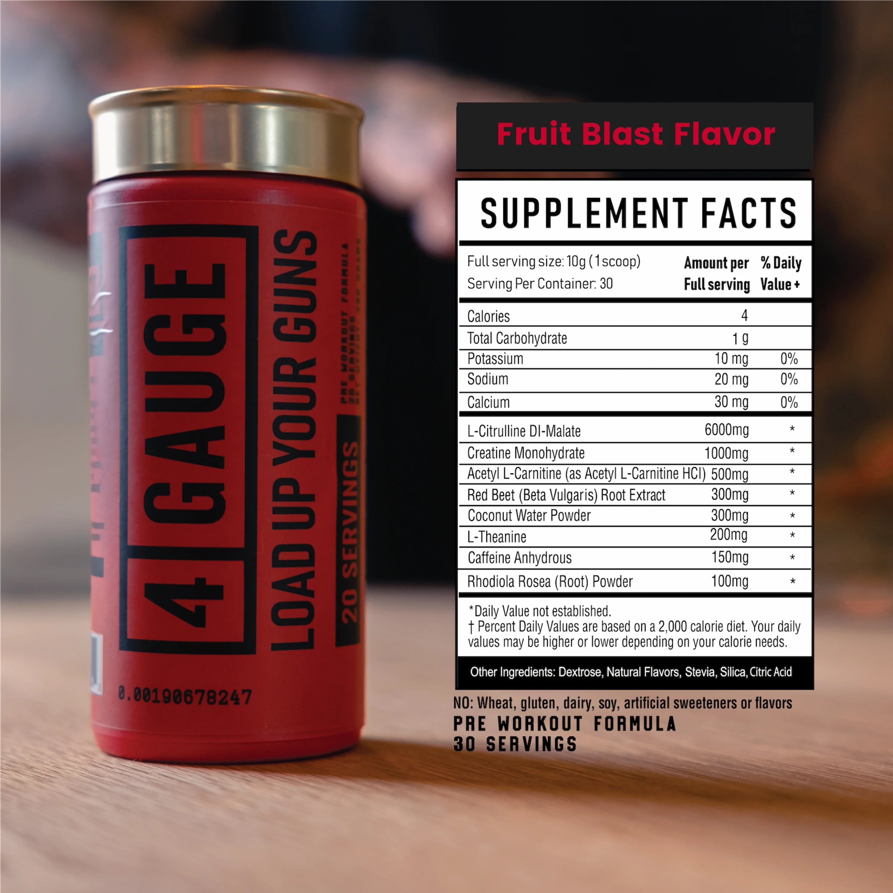 Fruit Blast Preworkout 30 Servings I2993