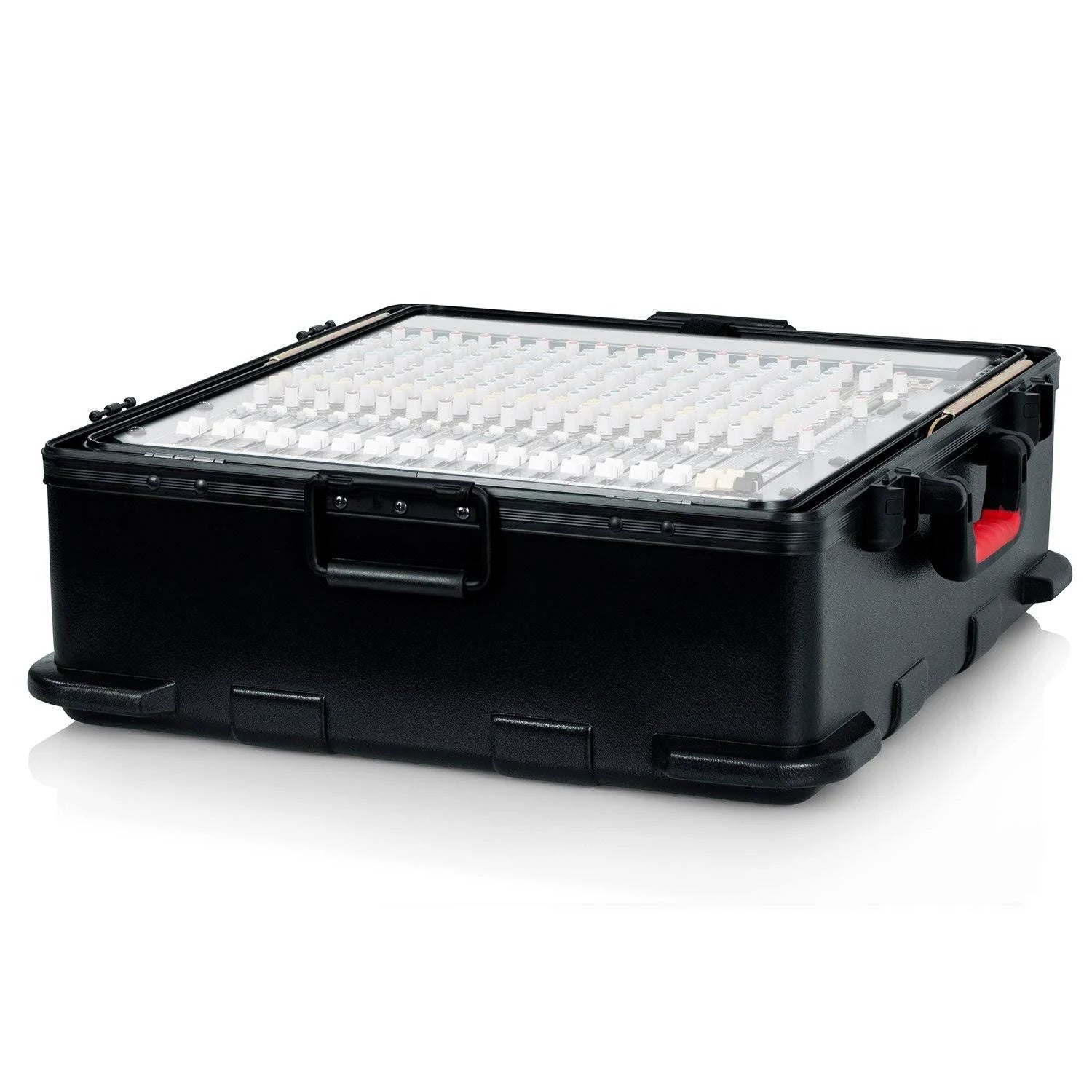 Black Rack Mountable Audio Mixer Case D430871