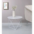 White Accent Table B1559