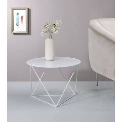 White Accent Table B1559