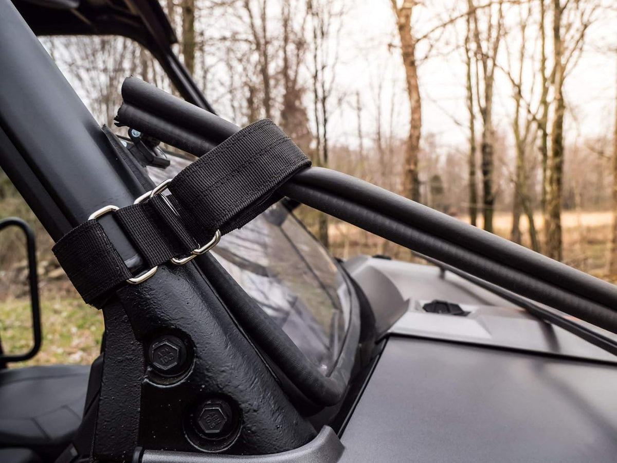 Flip Down Windshield for Polaris Ranger XP 570, Clear Standard Polycarbonate C9862