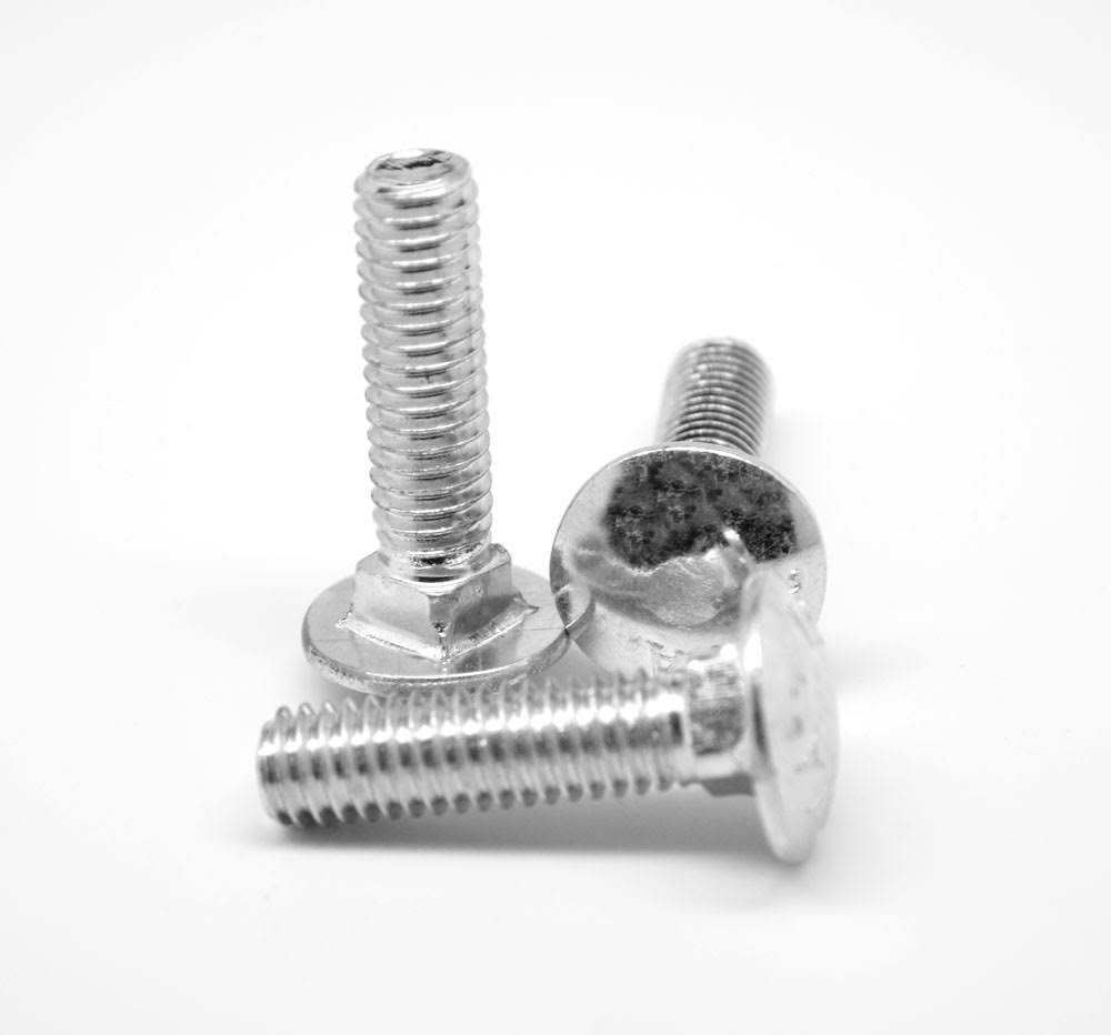 1/2x22-13 x 5x22 (FT) Coarse Thread Carriage Bolt Stainless Steel 316 Pk 75 Z24160