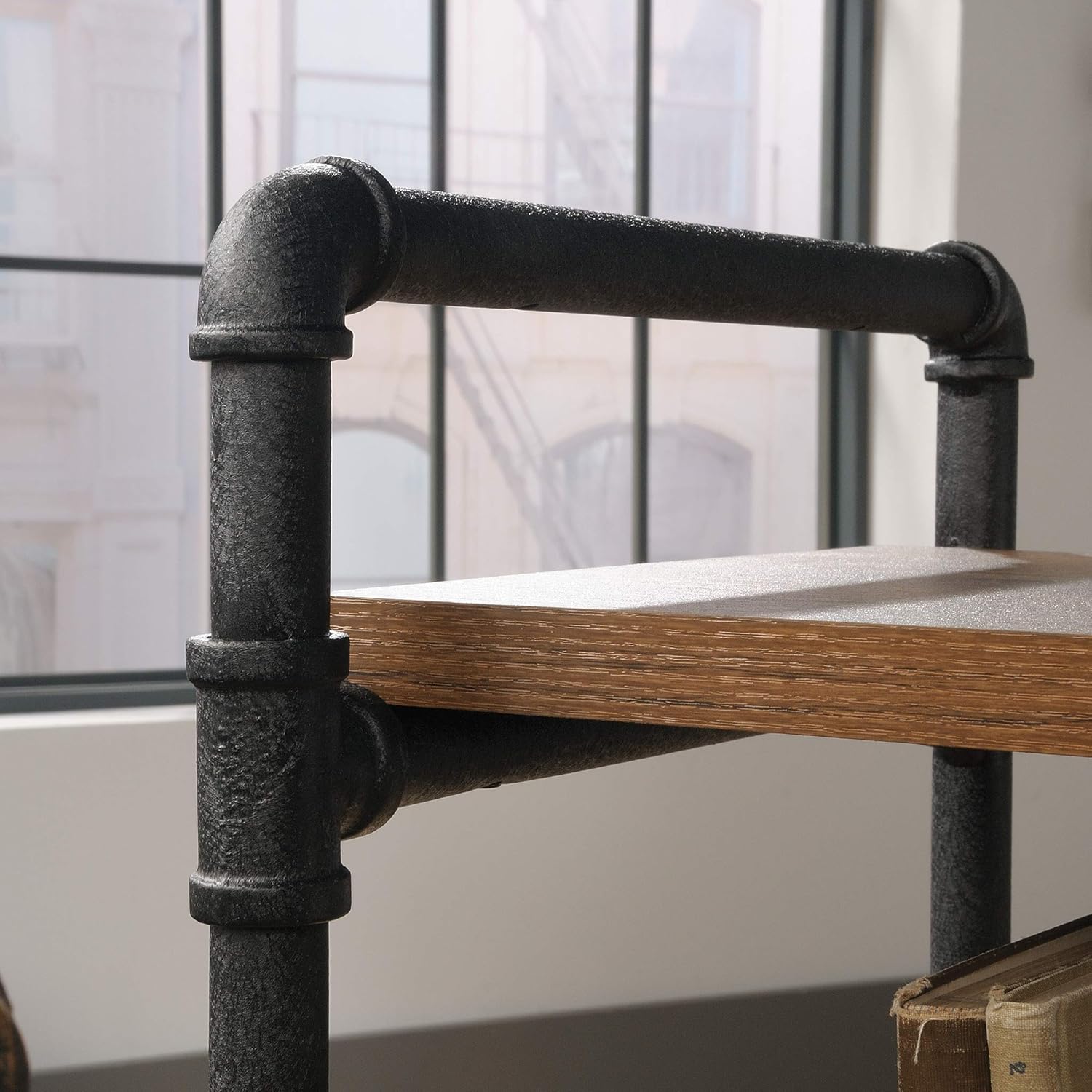 Multi-Purpose Cart, Checked Oak Finish L2639